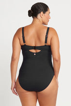 Load image into Gallery viewer, Aria Cezanne Underwire One Piece - Black
