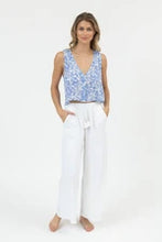 Load image into Gallery viewer, FLORENCE TOP - BLUE