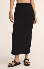 Load image into Gallery viewer, GAIL MIDI SKIRT -BLK