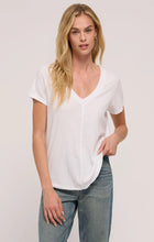 Load image into Gallery viewer, ASHER V-NECK WHITE