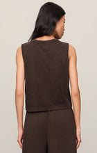 Load image into Gallery viewer, SLOANE JERSEY MUSCLE TANK - DARK CHOCOLATE *TOP SELLER