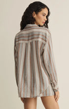 Load image into Gallery viewer, THE PERFECT STRIPED BUTTON UP - ISLAND COCONUT