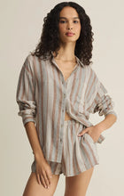 Load image into Gallery viewer, THE PERFECT STRIPED BUTTON UP - ISLAND COCONUT