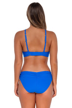 Load image into Gallery viewer, KAUAI KEYHOLE TOP - ELECTRIC BLUE
