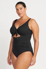 Load image into Gallery viewer, Aria Cezanne Underwire One Piece - Black
