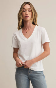 WEEKDAYS V NECK TEE