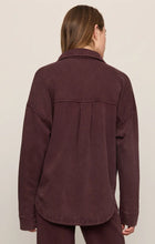 Load image into Gallery viewer, ALL DAY KNIT JACKET - BERRY NOIR
