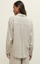 Load image into Gallery viewer, ALFIE STRIPED BUTTON UP
