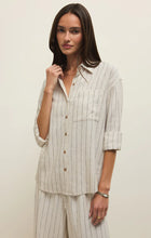Load image into Gallery viewer, ALFIE STRIPED BUTTON UP

