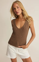 Load image into Gallery viewer, ACADIA SWEATER TANK - PALO SANTO
