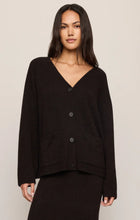 Load image into Gallery viewer, COZY MOMENT CARDIGAN - DARK ROAST
